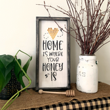 Cute Honey Bee Sign