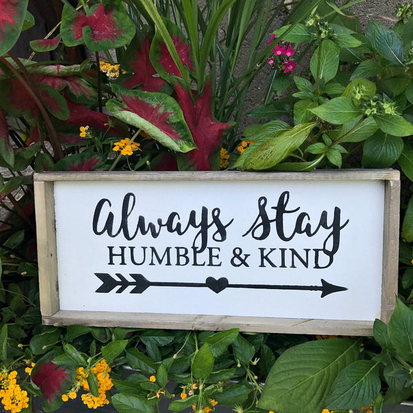 Bee Humble And Kind Metal Sign – Colhouse Designs Wholesale