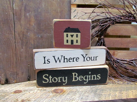 Home is where your story begins
