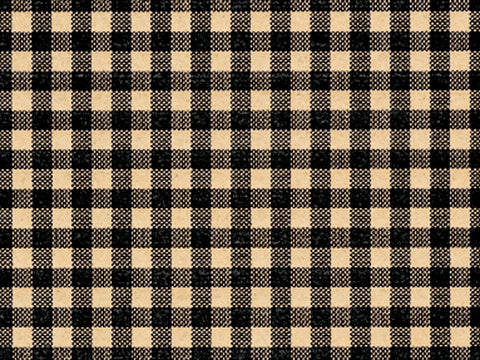 Tissue Paper Black Gingham