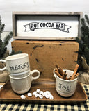 Hot Cocoa Bar, Hot Chocolate Decor