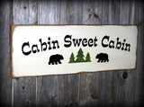 Cabin Sweet Cabin, Log Home Lake House Decor