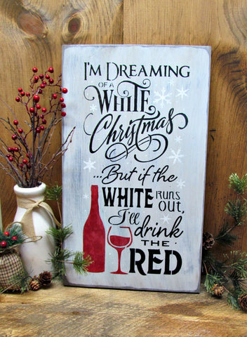 white Christmas Saying