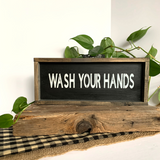 Wash Your Hands, Bathroom Decor