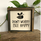 Don't Worry Bee Happy, Tiered Tray Decor
