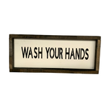 Wash Your Hands, Bathroom Decor