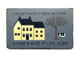 House Sign, Rustic Wooden Sign