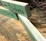 Wooden Spring Signs,