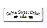 Cabin Sweet Cabin, Log Home Lake House Decor