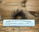 Life Is Not Measured