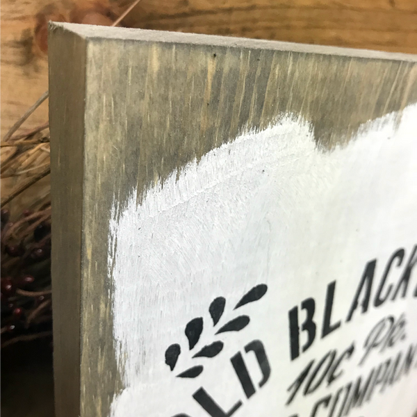 Old Black Crow Seed Company, Spring Wooden Sign – Woodticks Wood'n Signs