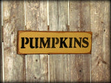 Pumpkins, Wooden Fall Sign, Decor
