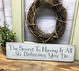 Inspirational Sign