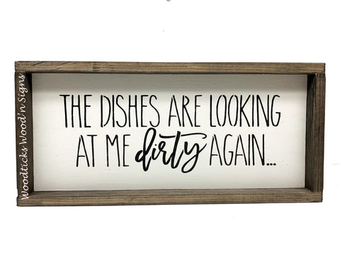 Set of 6 Funny Kitchen Signs 