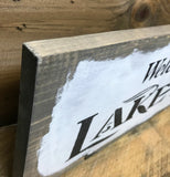 Welcome To Our Lake House, Lake House Decor