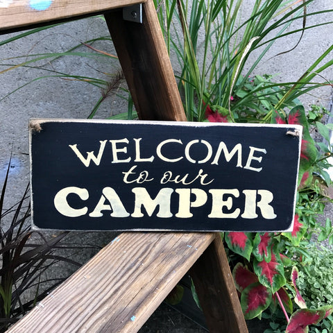 Camping signs