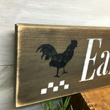 Early Bird Cafe, Rustic Kitchen Decor
