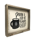 Grab A Cup Of Yummy Cheer, Hot Cocoa Bar Sign