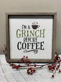 Coffee Bar Sign, Christmas Decor