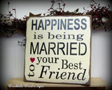 Rustic Wood Sign, Valentines Day Gift