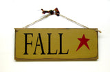 Signs for the Seasons, Spring Summer Winter Fall Signs