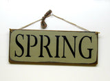 Signs for the Seasons, Spring Summer Winter Fall Signs