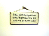 Funny Religious Saying, Lord Keep Your Arm