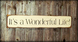 It's A Wonderful Life, Wooden Sign