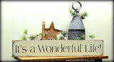 It's A Wonderful Life, Wooden Sign