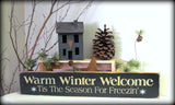 Winter Sign Saying