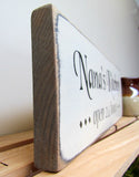 Nana's Kitchen, Wooden Sign