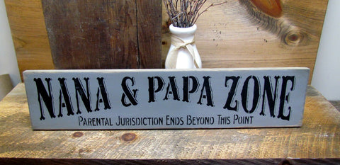 Nana and Papa Sign, Gift For Grandparents