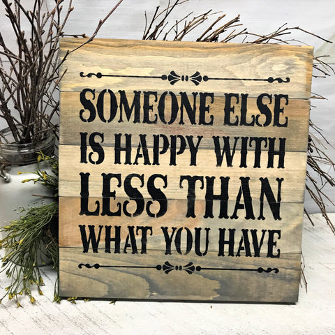 Inspirational Saying, Happiness sign