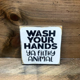 Wash Your Hands, Bathroom Decor