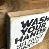 Wash Your Hands, Bathroom Decor