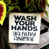 Wash Your Hands, Bathroom Decor