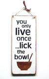 Rustic Kitchen Sign